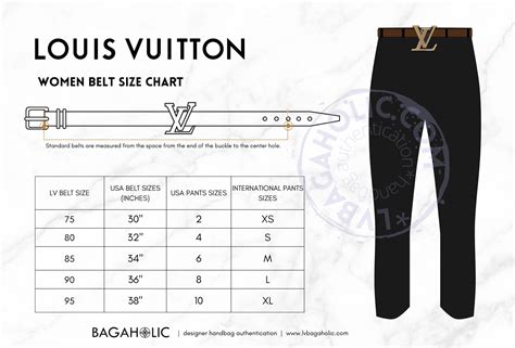 size chart for louis vuitton belt|Louis Vuitton belt size.